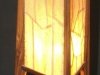 Art Coco lamp - triangle design