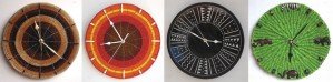 Beautiful clocks by Saagapi